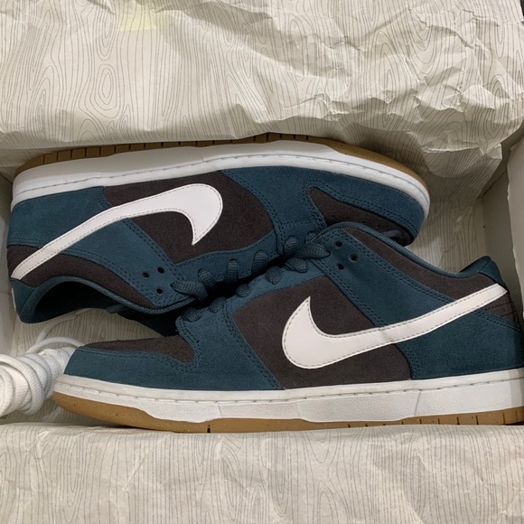 Nike SB Dunk Low Slate Blue Sz 9 DS RARE 🔥🔥🔥 - Picture 6 of 6